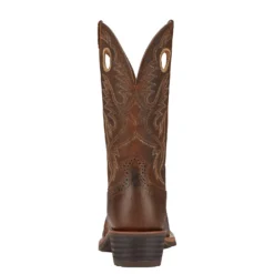 Ariat Boots: Men's 10002227 Square Toe Roughstock Cowboy Boots -Carlos Trendy 10002227 heel