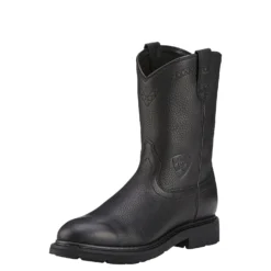 Ariat Boots: Men's Black 10002422 Sierra Pull On Soft Toe Work Boots 9 Ariat Boots: Men's Black 10002422 Sierra Pull On Soft Toe Work Boots -Carlos Trendy 10002422 3 4