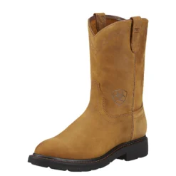 Ariat Boots: Men's 10004986 Sierra Brown Slip-Resistant Wellington Work Boots 9 Ariat Boots: Men's 10004986 Sierra Brown Slip-Resistant Wellington Work Boots -Carlos Trendy 10004986 3 4