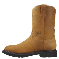 Ariat Boots: Men's 10004986 Sierra Brown Slip-Resistant Wellington Work Boots 8 Ariat Boots: Men's 10004986 Sierra Brown Slip-Resistant Wellington Work Boots -Carlos Trendy 10004986 side