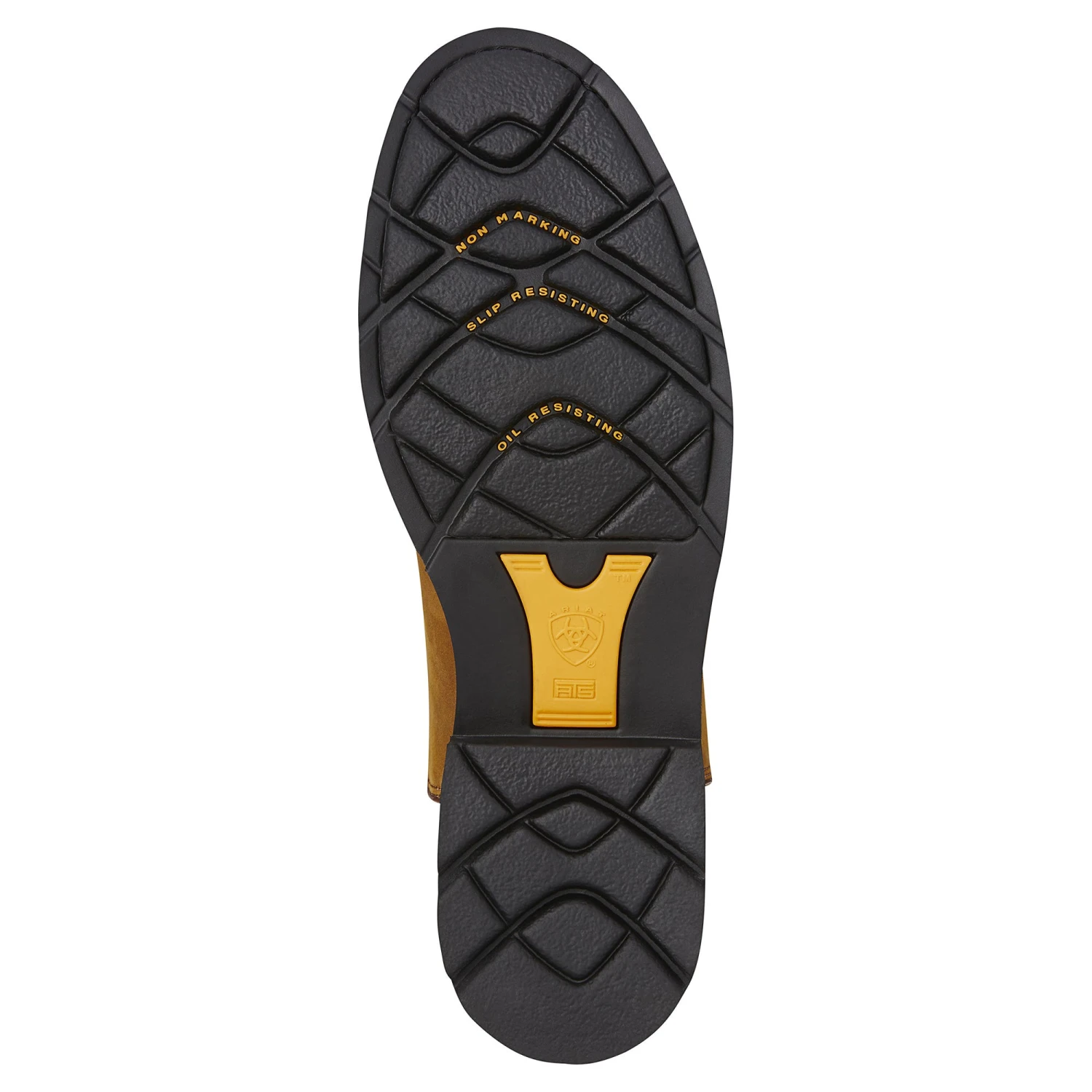 Ariat Boots: Men's 10004986 Sierra Brown Slip-Resistant Wellington Work Boots 2 Ariat Boots: Men's 10004986 Sierra Brown Slip-Resistant Wellington Work Boots - Image 2