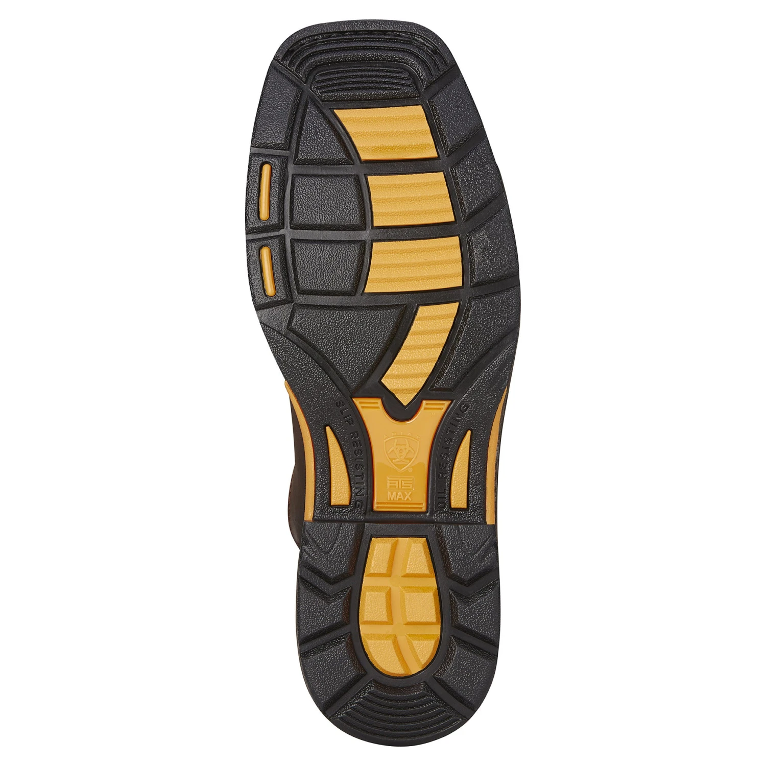 Ariat 10005888 Men's Workhog Orange Square Toe Cowboy Boots 2 Ariat 10005888 Men's Workhog Orange Square Toe Cowboy Boots - Image 2