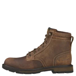 Ariat 10016256 Men's Groundbreaker Maverick 6" Work Boots 8 Ariat 10016256 Men's Groundbreaker Maverick 6" Work Boots -Carlos Trendy 10016256 side
