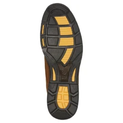 Ariat Boots: Men's 8 Inch Workhog 10016266 Brown Lace Up Work Boots -Carlos Trendy 10016266 sole