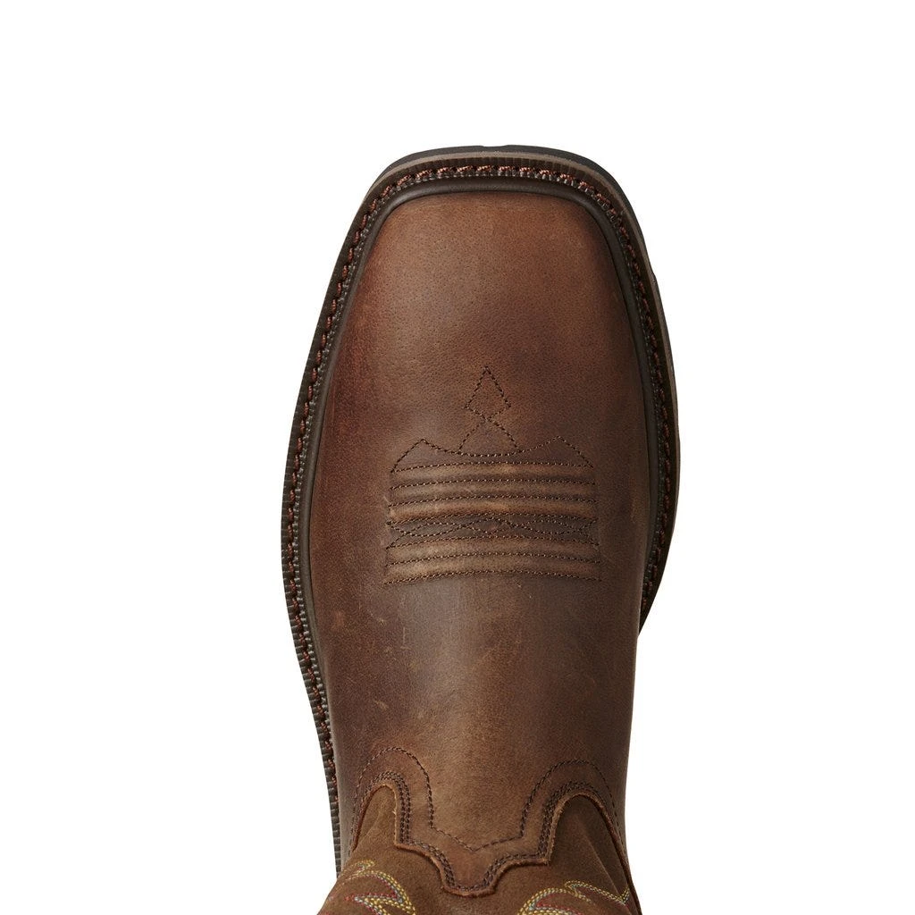 Ariat Boots: Men's 10020059 Brown Groundbreaker 10" Slip Resistant Pull On Work Boots 1 Ariat Boots: Men's 10020059 Brown Groundbreaker 10" Slip Resistant Pull On Work Boots