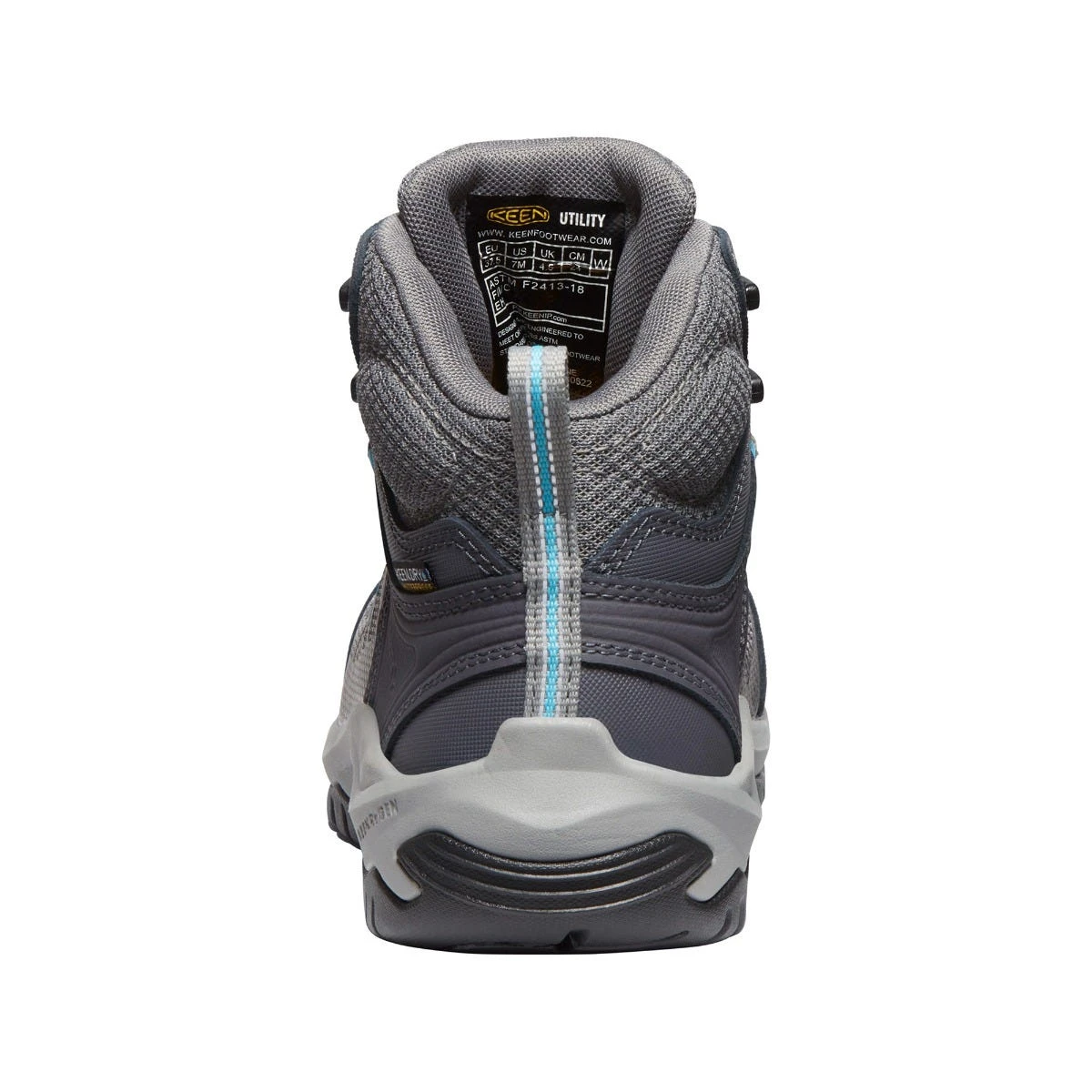 Keen Utility Boots: Women's 1027104 Magnet Ipanema Carbon Fiber Toe Reno Mid KBF Waterproof Work Boot 3 Keen Utility Boots: Women's 1027104 Magnet Ipanema Carbon Fiber Toe Reno Mid KBF Waterproof Work Boot - Image 3