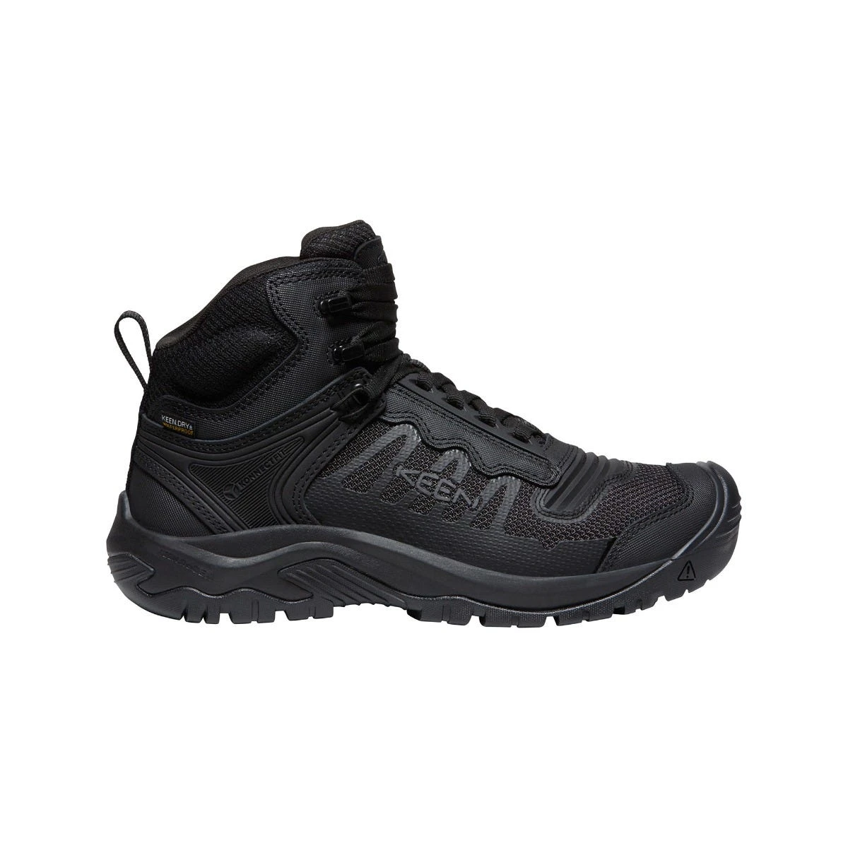Keen Utility Boots: Men's 1027111 Black Soft Toe Reno Mid KBF Waterproof EH Work Boot 1 Keen Utility Boots: Men's 1027111 Black Soft Toe Reno Mid KBF Waterproof EH Work Boot