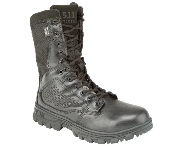 5.11 Tactical 5.11 Boots: Men's 12312 Black 8" EVO Waterproof Side Zip Boots 1 5.11 Tactical 5.11 Boots: Men's 12312 Black 8" EVO Waterproof Side Zip Boots