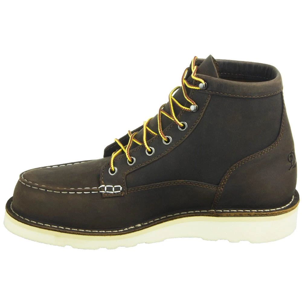 Danner Boots: Men's Brown Moc Toe 15563 Bull Run Soft Toe Work Boots 4 Danner Boots: Men's Brown Moc Toe 15563 Bull Run Soft Toe Work Boots - Image 4