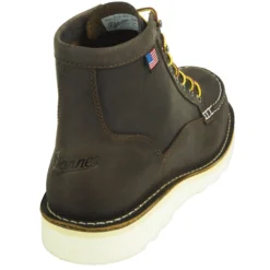 Danner Boots: Men's Brown Moc Toe 15563 Bull Run Soft Toe Work Boots 9 Danner Boots: Men's Brown Moc Toe 15563 Bull Run Soft Toe Work Boots -Carlos Trendy 15563 5 1