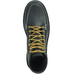 Danner Boots: Men's Black Moc Toe 15568 Bull Run Soft Toe Work Boots -Carlos Trendy 15568 1 1