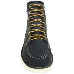 Danner Boots: Men's Black Moc Toe 15568 Bull Run Soft Toe Work Boots -Carlos Trendy 15568 3 1