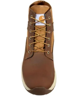 Carhartt Boots: Men's FA5015-M Brown Leather And Nylon Force 5-Inch Soft Toe Sneaker Boot -Carlos Trendy 2000340555 200 p4