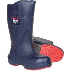 Tingley Boots: Unisex 26256 Blue Red Flite Composite Toe PVC Rubber Boots 11 Tingley Boots: Unisex 26256 Blue Red Flite Composite Toe PVC Rubber Boots -Carlos Trendy 26256
