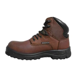 Genuine Grip Boots: Men's 6061 Brown Poseidon Waterproof Work Boot