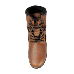 Genuine Grip Boots: Men's 6071 Brown Composite Toe Poseidon Metatarsal Guard EH Work Boot -Carlos Trendy 6071 5
