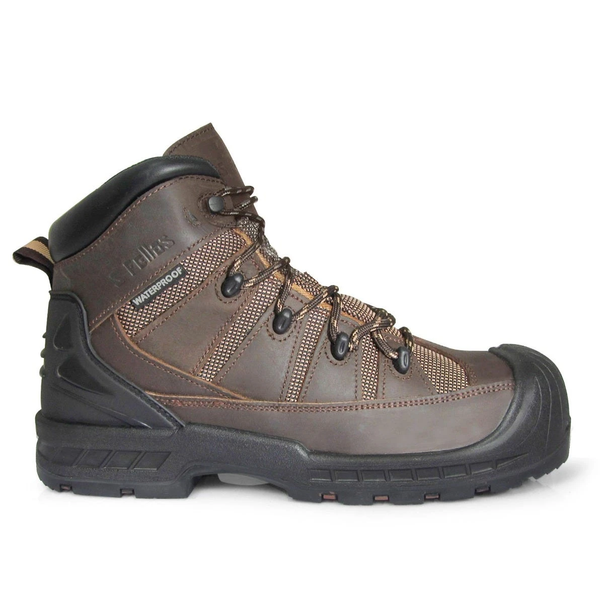 Genuine Grip Boots: Men's 6300 Brown Composite Toe Trekker Puncture Resistant Work Boot 4 Genuine Grip Boots: Men's 6300 Brown Composite Toe Trekker Puncture Resistant Work Boot - Image 4