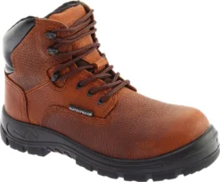 Genuine Grip Boots: Women's 651 Brown Waterproof Composite Toe Poseidon 6-Inch Work Boots