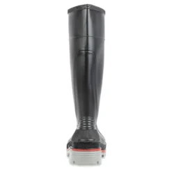 Servus Boots: Men's 75108 Black Gray Waterproof PVC 15IN Boot 9 Servus Boots: Men's 75108 Black Gray Waterproof PVC 15IN Boot -Carlos Trendy 75108 back