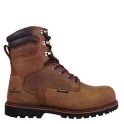 Thorogood Boots: Men's 804-3238 Brown CrazyHorse Insulated Composite Toe Work Boot -Carlos Trendy 804 3238 2 416x416 1