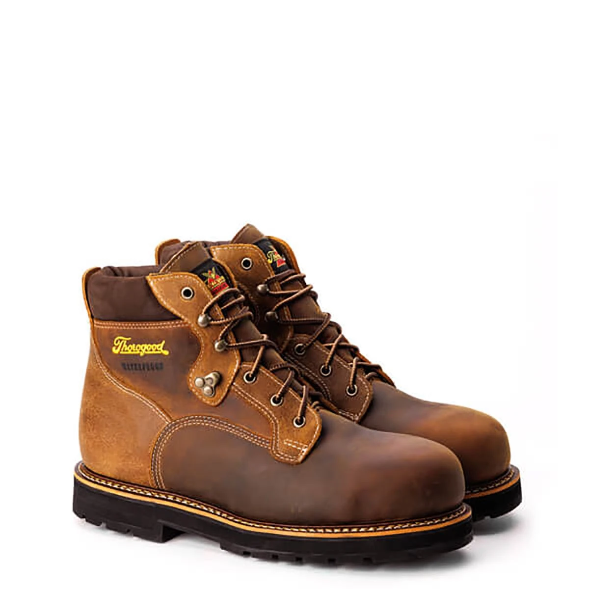 Thorogood Boots: Men's 804 4144 Crazyhorse Composite Toe Iron River Series 6" Waterproof Work Boot 3 Thorogood Boots: Men's 804 4144 Crazyhorse Composite Toe Iron River Series 6" Waterproof Work Boot - Image 3