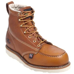 Thorogood Boots: Men's Steel Toe Vibram Sole Work Boots 804-4200 -Carlos Trendy 804 4200 thorogoodp 01
