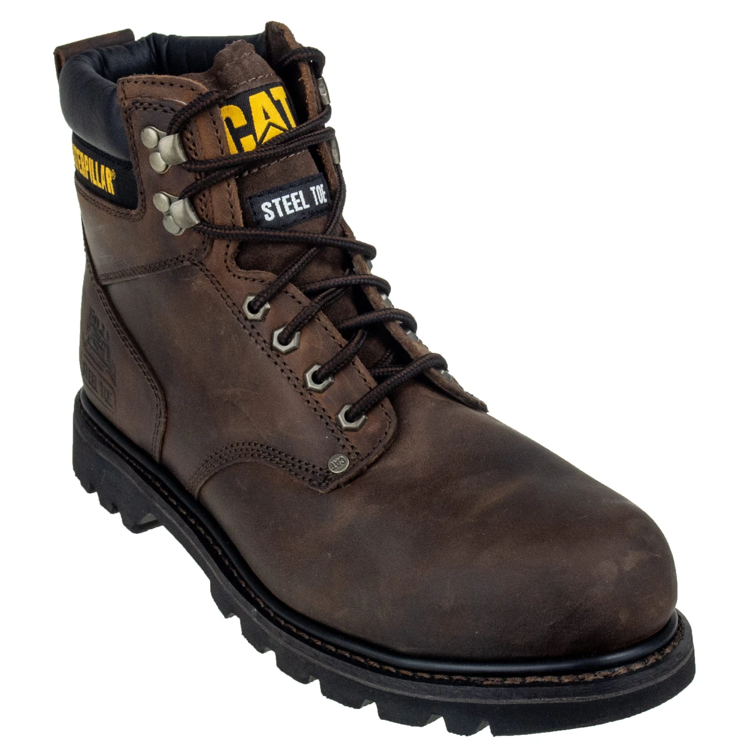 Caterpillar Boots: Men's Steel Toe EH 89586 Brown Boots 7 Caterpillar Boots: Men's Steel Toe EH 89586 Brown Boots - Image 7