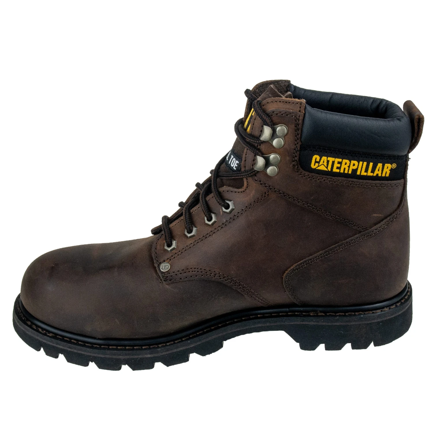 Caterpillar Boots: Men's Steel Toe EH 89586 Brown Boots 4 Caterpillar Boots: Men's Steel Toe EH 89586 Brown Boots - Image 4
