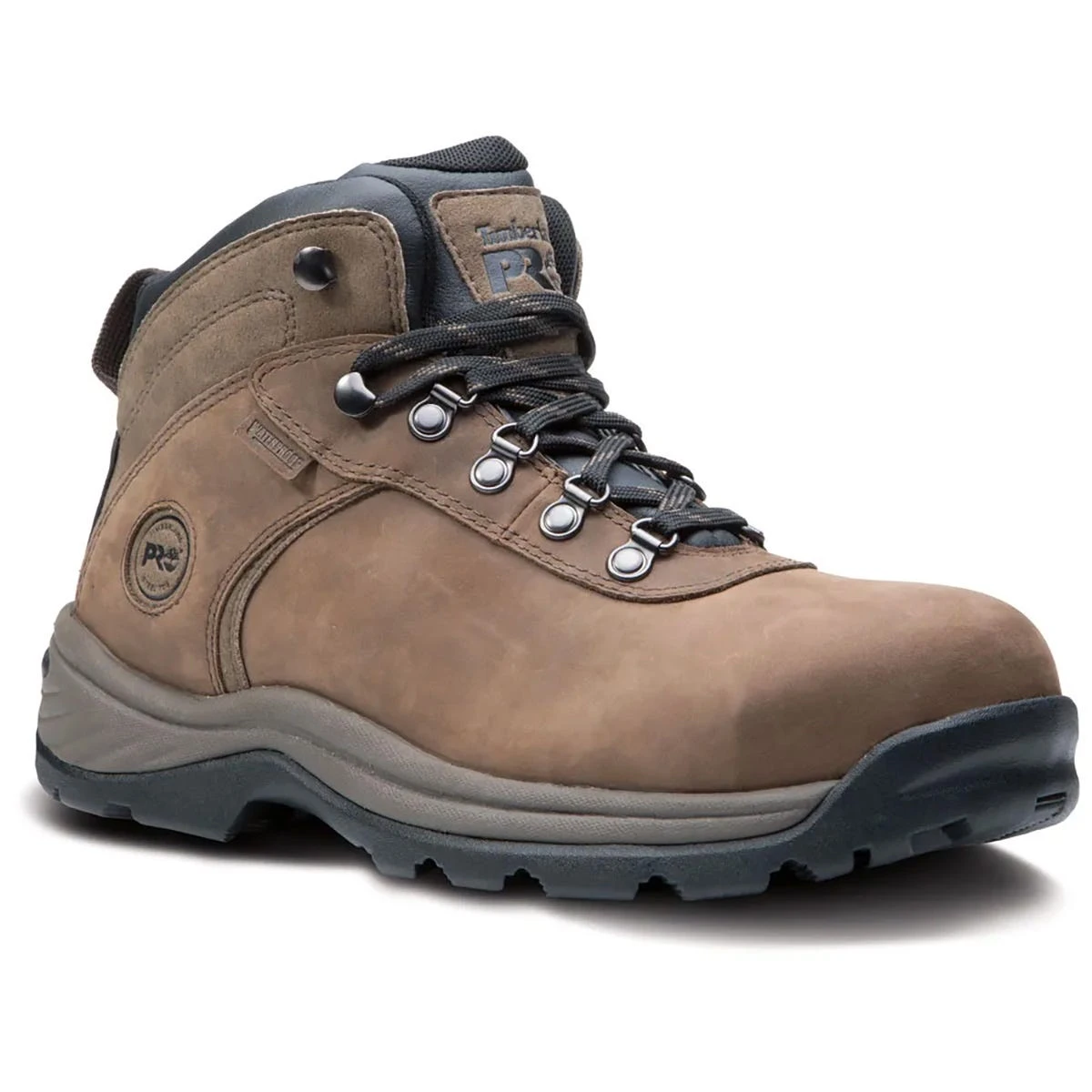 Timberland PRO Footwear: Men's A1Q8V 214 Flume Waterproof Steel Toe Mid Work Boots 1 Timberland PRO Footwear: Men's A1Q8V 214 Flume Waterproof Steel Toe Mid Work Boots