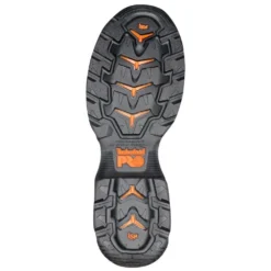 Timberland Pro Boots: Men's A1RVS Tan Hypercharge Composite Toe Waterproof Work Boot -Carlos Trendy a1rvs 2