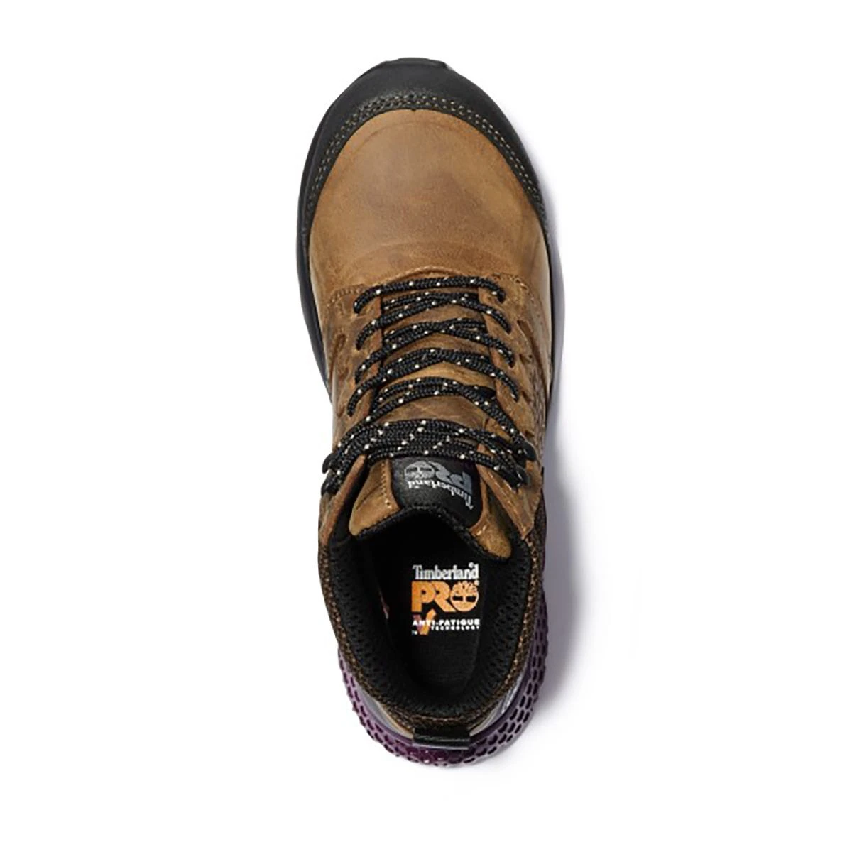Timberland Pro Boots: Women's A219B Brown Purple Reaxion Composite Toe Waterproof Hiker 6 Timberland Pro Boots: Women's A219B Brown Purple Reaxion Composite Toe Waterproof Hiker - Image 6