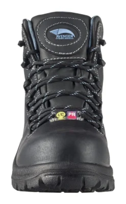 Avenger Boots: Women's A7127 Black Composite Toe EH Framer 6" Work Boot -Carlos Trendy a7127 front 1024x1024 2x