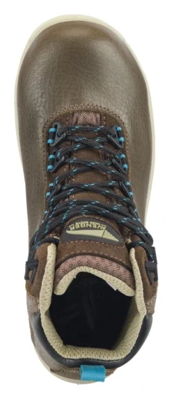 Avenger Boots: Women's A7285 Breaker Brown Composite Toe EH Waterproof Work Boot -Carlos Trendy a7285 top 1024x1024 2x