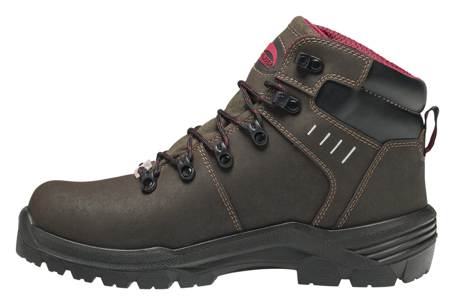 Avenger Boots: Men's A7402 Brown Foundation 6" Carbon Toe Waterproof Work Boot 2 Avenger Boots: Men's A7402 Brown Foundation 6" Carbon Toe Waterproof Work Boot - Image 2