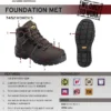 Avenger Boots: Women's A7452 6" Waterproof Carbon Toe Foundation Work Boots