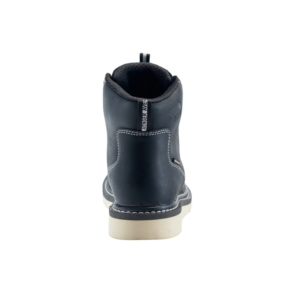 Avenger Boots: Men's A7508 Black Carbon Toe 6" Waterproof EH Wedge Moc Toe Work Boot 6 Avenger Boots: Men's A7508 Black Carbon Toe 6" Waterproof EH Wedge Moc Toe Work Boot - Image 6