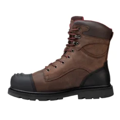 Avenger Boots: Men's A7556 Brown Composite Toe Hammer 8" Met Guard EH Waterproof Work Boot -Carlos Trendy a7556 6