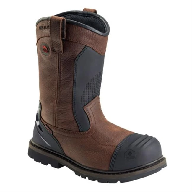 Avenger Boots: Men's A7896 Brown Hammer Wellington Carbon Toe Work Boots 2 Avenger Boots: Men's A7896 Brown Hammer Wellington Carbon Toe Work Boots - Image 2