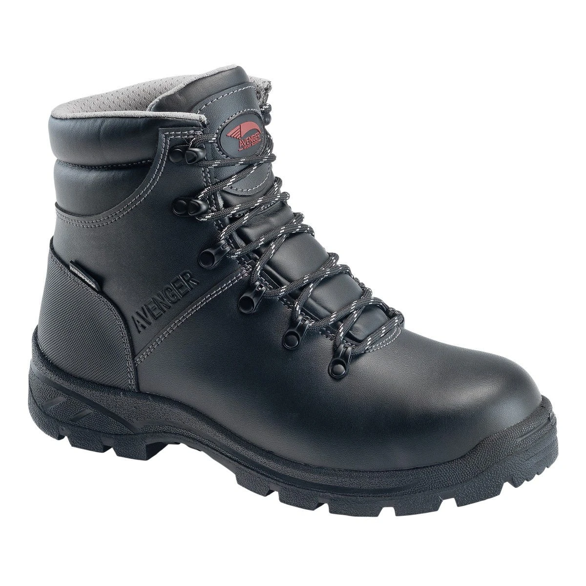 Avenger Boots: Men's A8224 Black Steel Toe 6" Waterproof Builder EH Work Boot 1 Avenger Boots: Men's A8224 Black Steel Toe 6" Waterproof Builder EH Work Boot