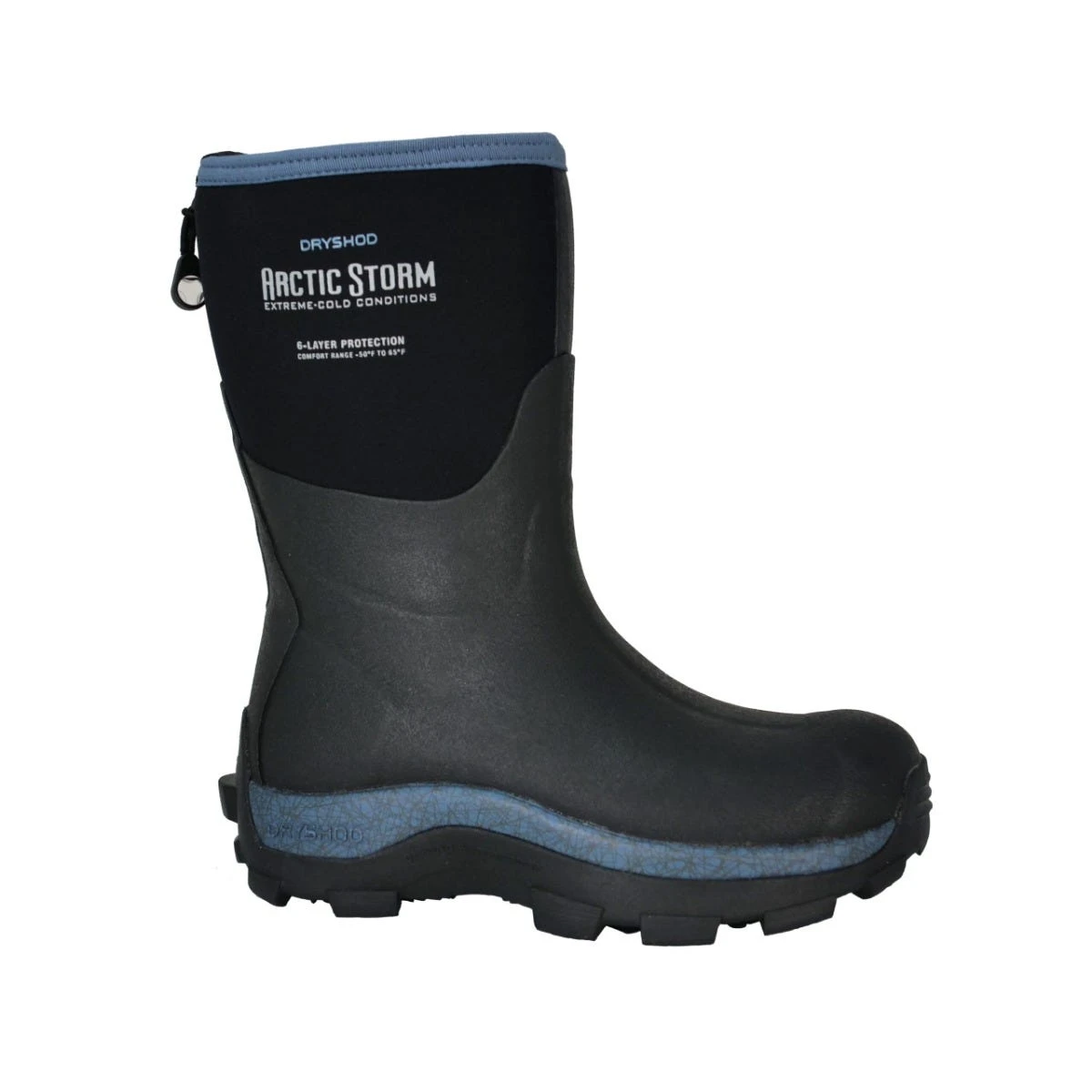 DryShod Boots: Women's ARS-WM-BL Blue Mid Artic Storm Extreme Cold Winter Boot 2 DryShod Boots: Women's ARS-WM-BL Blue Mid Artic Storm Extreme Cold Winter Boot - Image 2