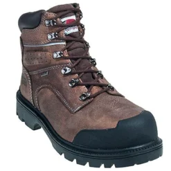 Avenger Boots: Men's Brown A7258 Steel Toe Waterproof Puncture Resistant Boots -Carlos Trendy avenger a7258 p 01