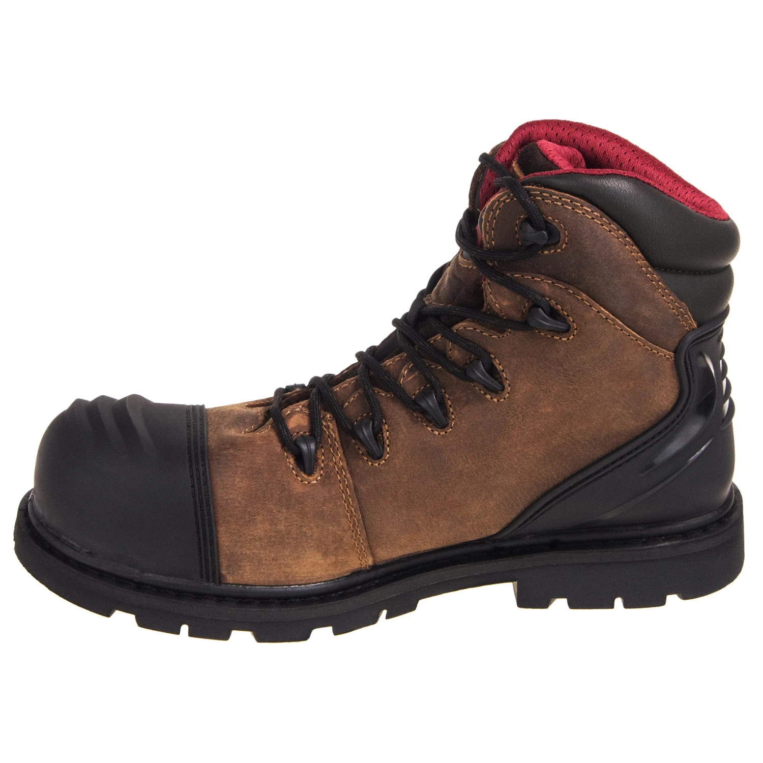 Avenger Boots: Men's 7546 Brown Puncture-Resistant Non-Metallic Composite Toe Waterproof Work Boots 3 Avenger Boots: Men's 7546 Brown Puncture-Resistant Non-Metallic Composite Toe Waterproof Work Boots - Image 3