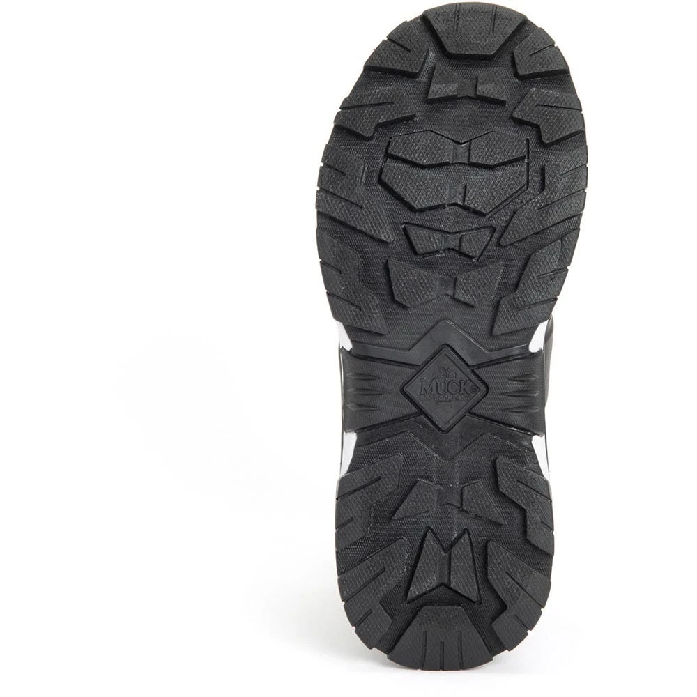 Muck Boots: Women's AXWZ 000 Black White Apex Mid Zip Boot 7 Muck Boots: Women's AXWZ 000 Black White Apex Mid Zip Boot - Image 7