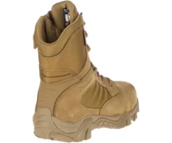Bates Boots: Men's E04272 Coyote GX-8 Waterproof Composite Toe Side Zip Work Boot -Carlos Trendy btsm e04272 050719 s20 305