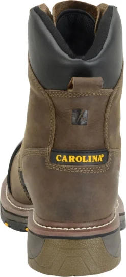 Carolina Boots: Men's CA2559 Brown 8” Composite Toe Workflex Work Boots -Carlos Trendy ca2559 500xauto heel