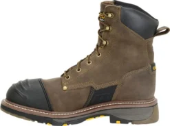 Carolina Boots: Men's CA2559 Brown 8” Composite Toe Workflex Work Boots -Carlos Trendy ca2559 500xauto instep