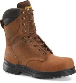 Carolina Boots: Men's CA3524 Steel Toe Brown EH Waterproof Work Boots