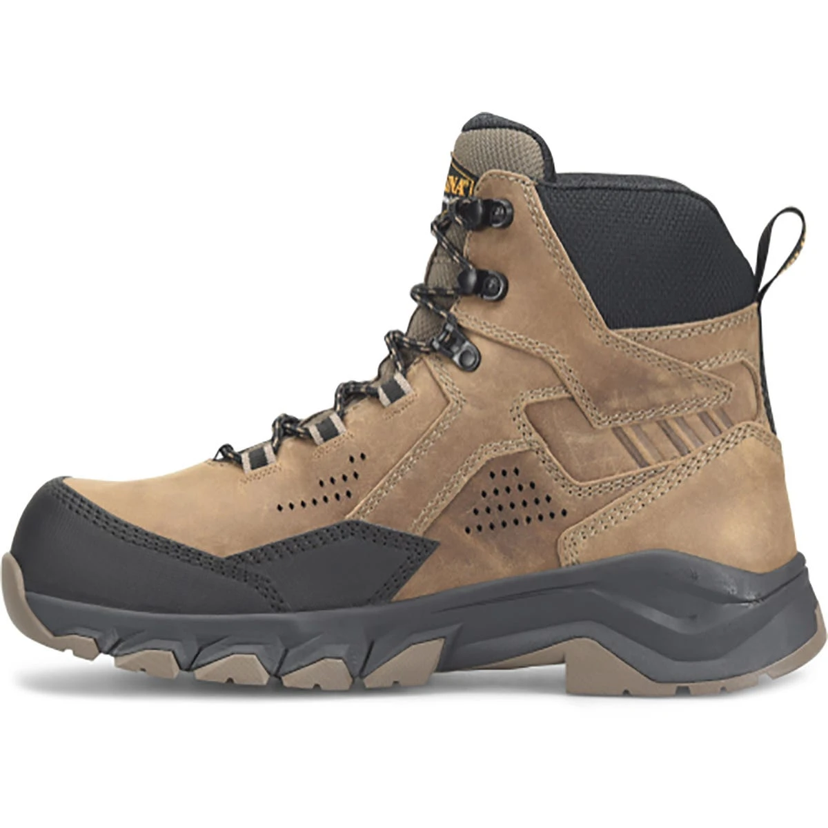 Carolina Boots: Men's CA4580 Brown Composite Toe Lightweight Waterproof Hiker Work Boot 3 Carolina Boots: Men's CA4580 Brown Composite Toe Lightweight Waterproof Hiker Work Boot - Image 3