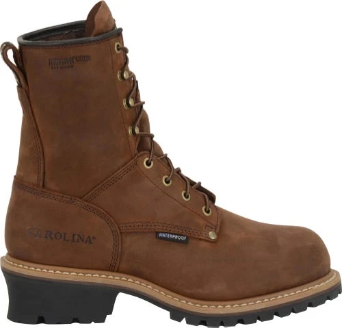 Carolina Boots: Men's Waterproof CA4821 Insulated Logger Boots 2 Carolina Boots: Men's Waterproof CA4821 Insulated Logger Boots - Image 2