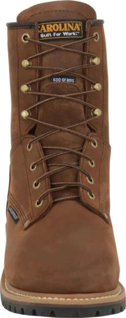Carolina Boots: Men's Waterproof CA4821 Insulated Logger Boots 10 Carolina Boots: Men's Waterproof CA4821 Insulated Logger Boots -Carlos Trendy ca4821 500xauto toe